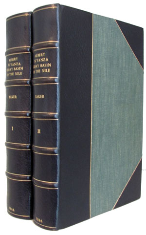 The Albert N'Yanza, Great Basin of the Nile, and Explorations of the Nile Sources. With Maps, Illustrations, and Portraits., Baker, Samuel White