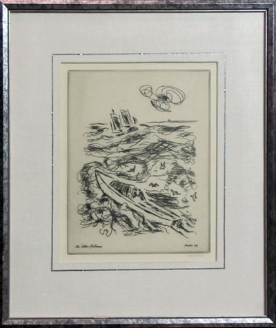 Drawings and Watercolors. With an Additional Etching by the Artist., Marin, John