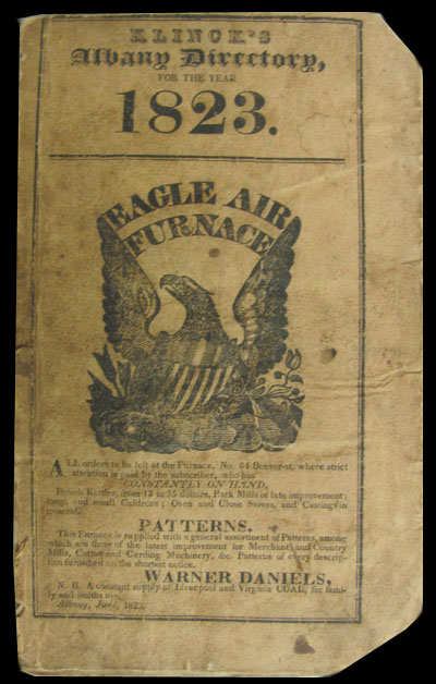 Klinck's Albany Directory, for the Year 1823: Containing an Alphabetical List of Residents within the City, and a Variety of Other Interesting Matter.