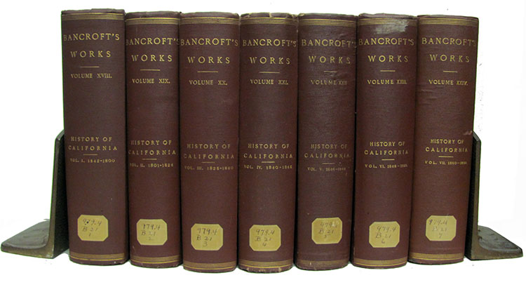 The Works of Hubert Howe Bancroft. History of California Complete Seven Volume Set., Bancroft, Hubert Howe