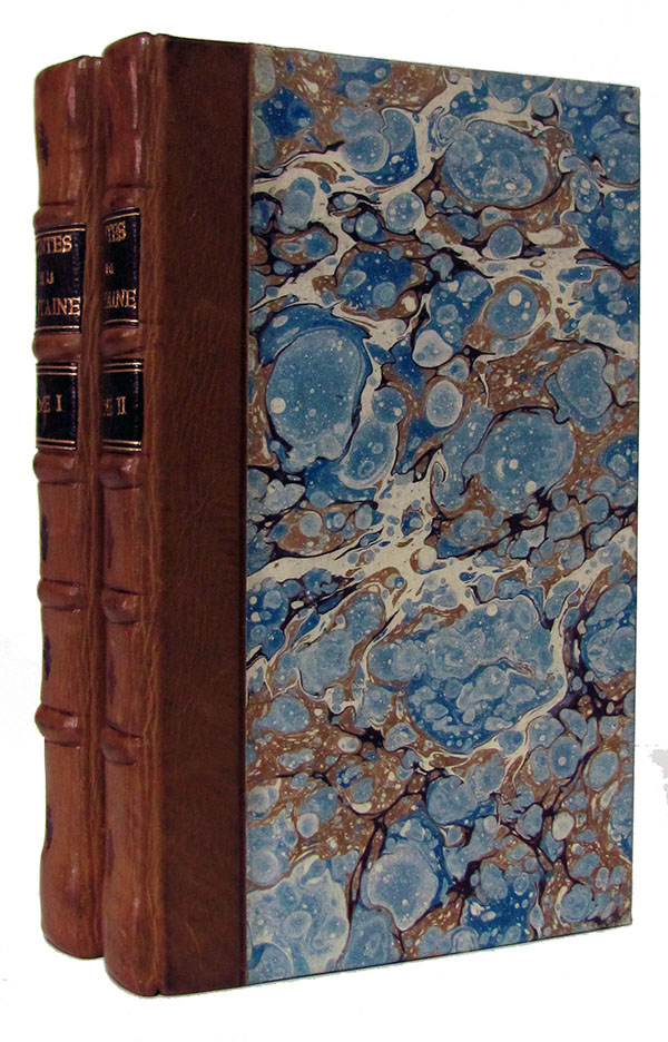 Contes et nouvelles en vers, par Monsieur de la Fontaine. Nouvelle edition corrigee, augmentee, & enrichie de Tailles-Douces, dessinees par Mr. Romain de Hooge., de la Fontaine, Jean